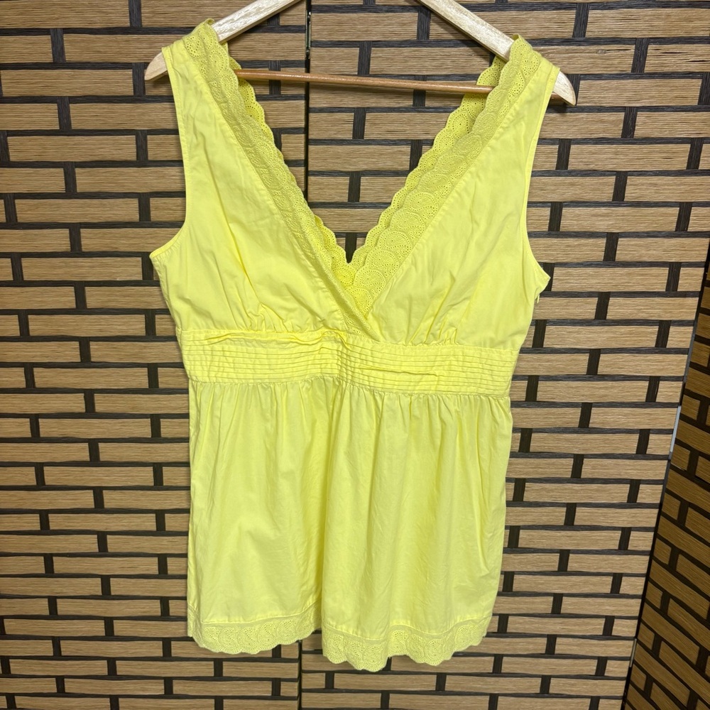 Gap‎ Yellow Tunic Tank Top Size 12